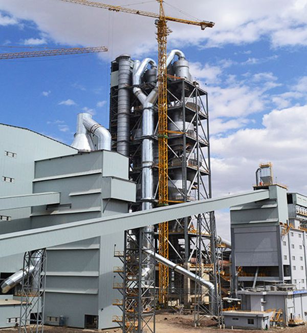 Ligne de production de ciment avec une capacité de 5000 t/j pour le Groupe Dangote en Éthiopie